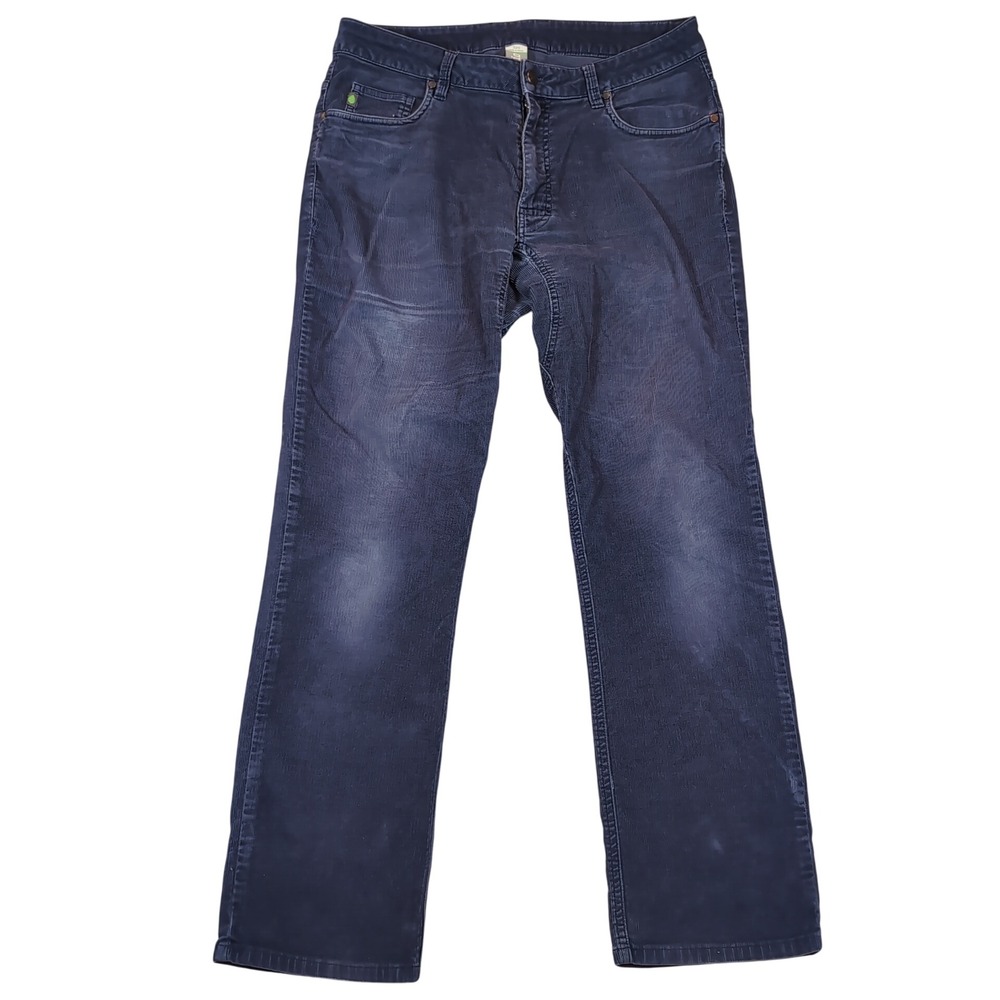 Stio Rivet Corduroy Pants Mens 32S (32x29) Navy Blue Stretch Outdoor Gorpcore